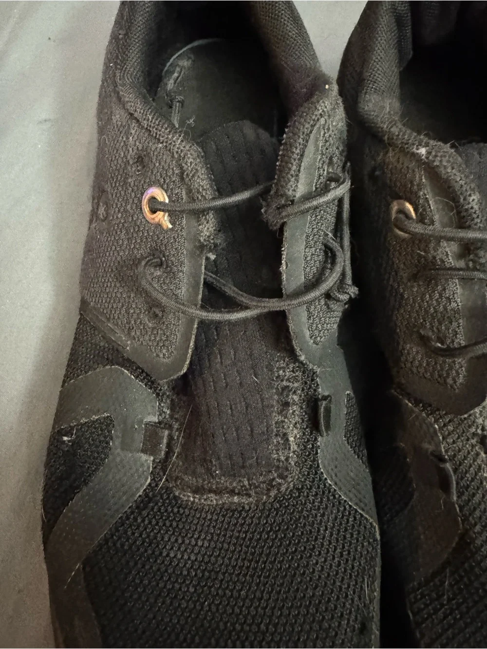 On Running Kids Black Athletic Sneakers